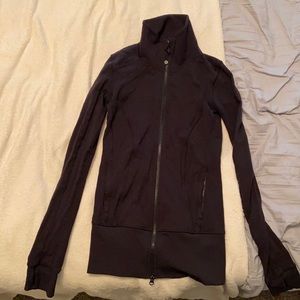 Lulu black zip up jacket